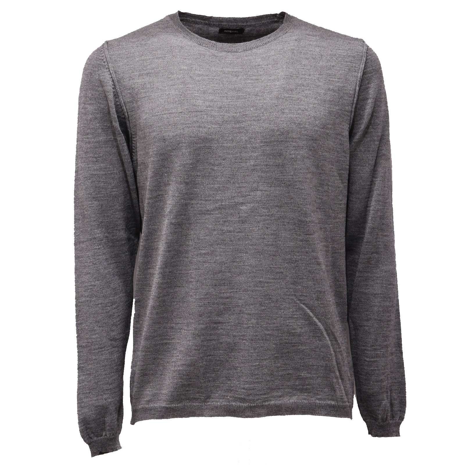 1528AG мужской свитер из смесовой шерсти maglione uomo IMPERIAL серого цвета