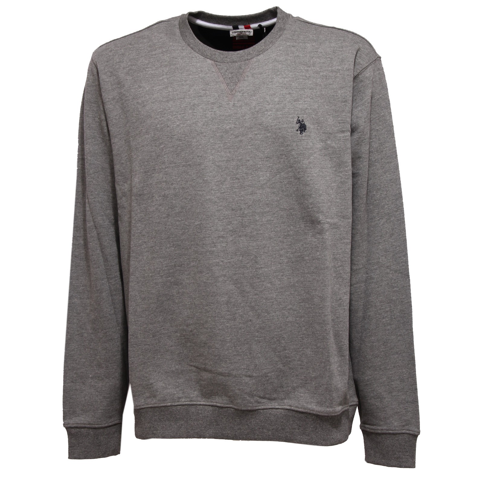 3532K мужская серая хлопковая толстовка felpa uomo U. S. POLO ASSN.