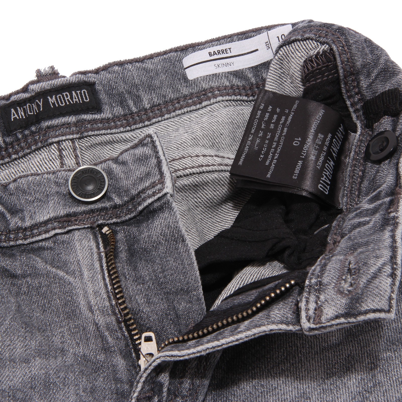 4819W pantalone bimbo ANTONY skinny jeans delave&#039; trouser | eBay