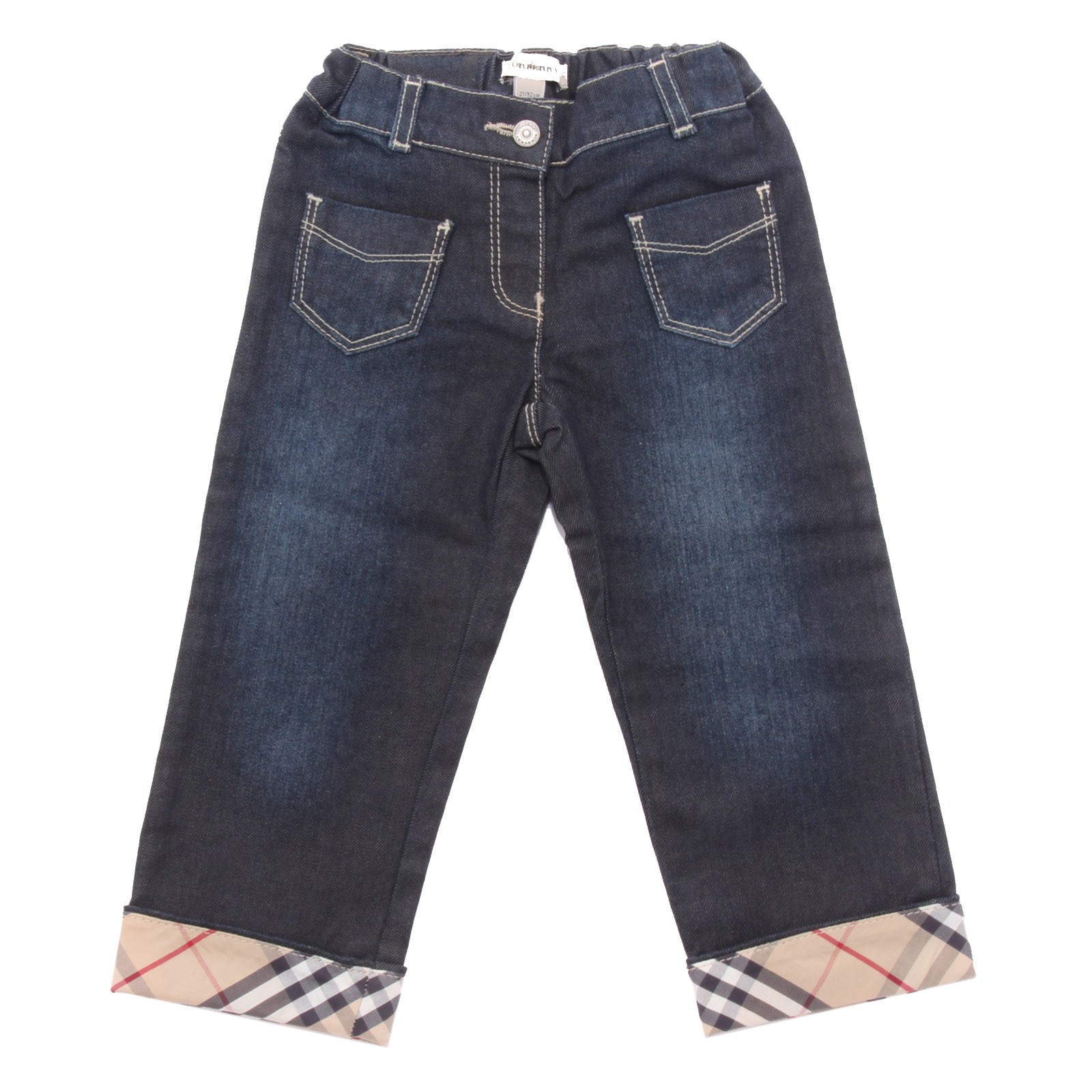 5605AG jeans bimba BURBERRY blu delave cotton pant trouser kid eBay