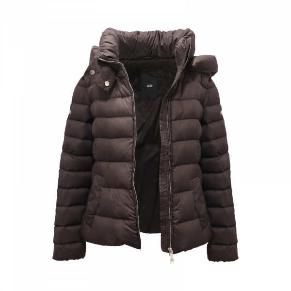 0002AV PIUMINO DONNA ADD COCOON LIGHT WOMAN JACKET BLACK