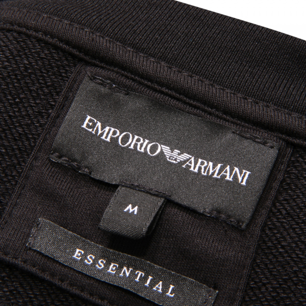 Felpa armani zip store