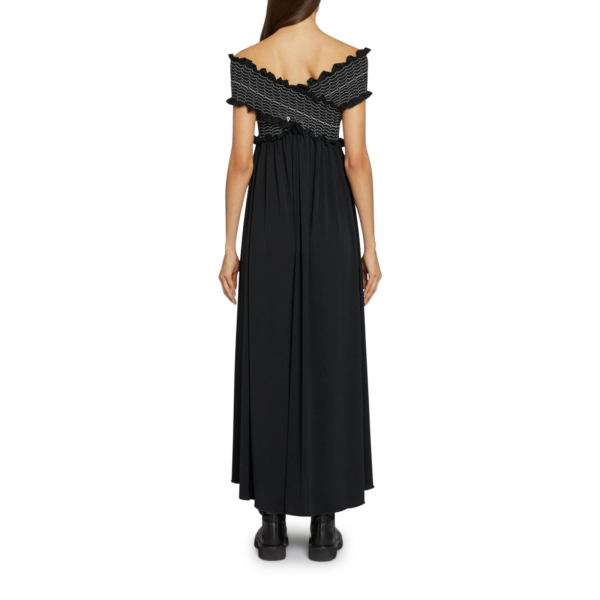 001 ABITO DONNA DONDUP WOMAN DRESS BLACK