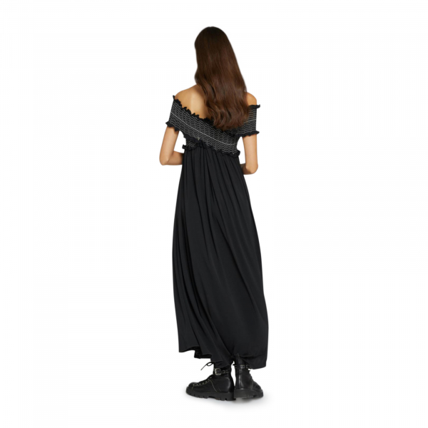 001 ABITO DONNA DONDUP WOMAN DRESS BLACK