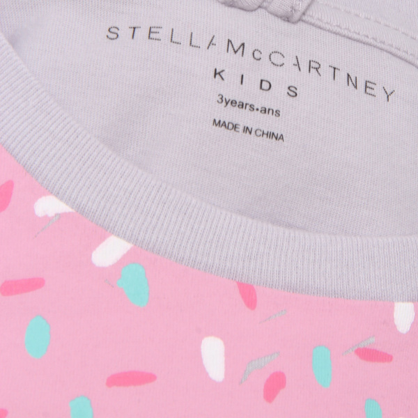 0021Z abito bimba GIRL STELLA McCARTNEY KIDS vestito dress lilac cotton