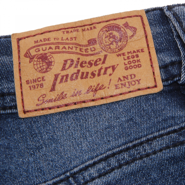0025W jeans bimbo DIESEL blu denim slim stretch pant kid