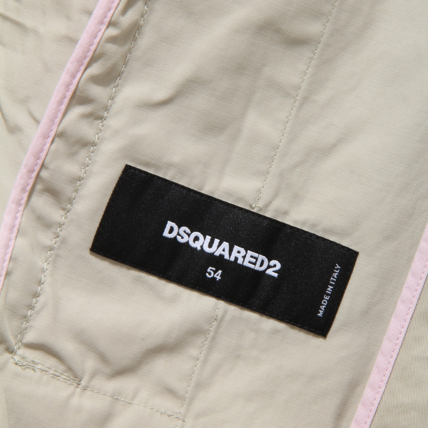 0029O giubbotto DSQUARED2 beige giubbotti uomo jackets men