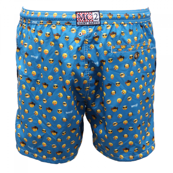 0031AM costume uomo MC2 SAINT BARTH EMOJI man beachwear