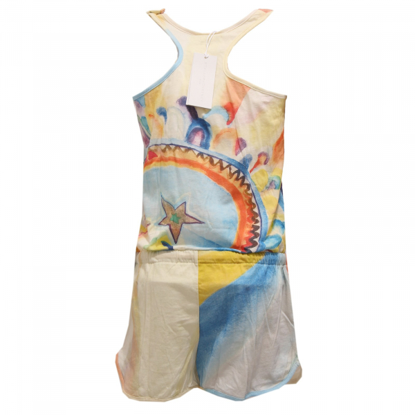 0032Z abito bimba GIRL STELLA McCARTNEY KIDS ALL IN ONE vestito dress BEACHROBE