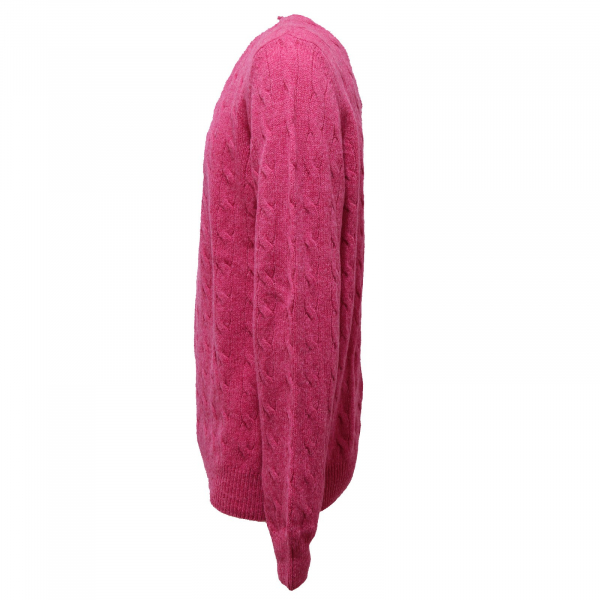 0037V maglione ALTEA uomo rosa maglie uomo lana sweater men