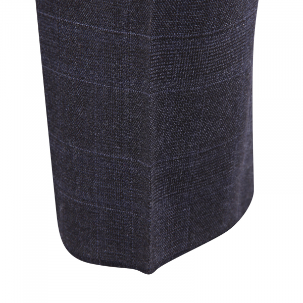 0038AR pantalone uomo PT TORINO SKINNY man wool blend trousers blue