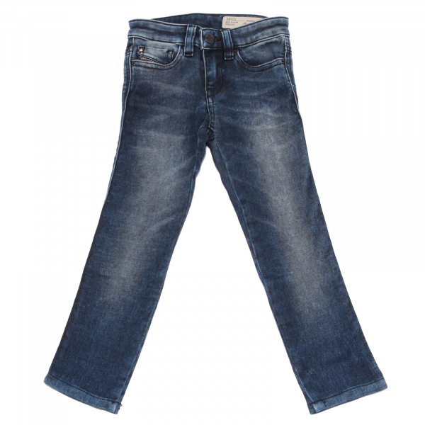0047W jeans bimba DIESEL blu denim super slim stretch skinny pant kid