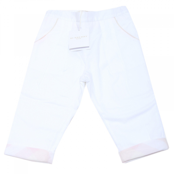0055I pantaloni bimba BURBERRY BABY trousers pants kids