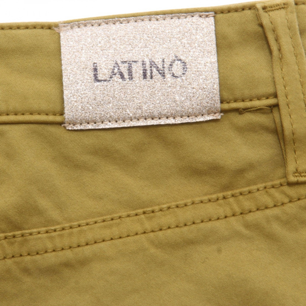 0056AI pantalone donna LATINO' women LEA cotton trouser green