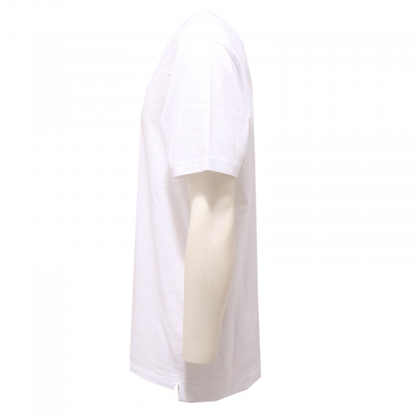 0060J maglia uomo HOSIO white cotton t-shirt man