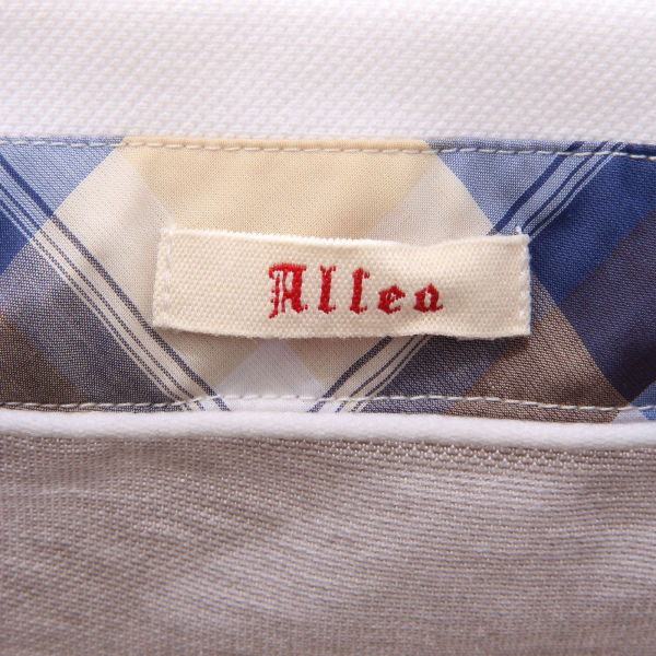 0064AD polo uomo ALTEA cotton light grey polo t-shirt men