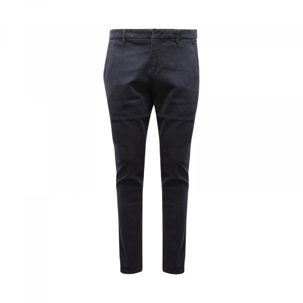 0064AZ PANTALONE UOMO DONDUP GAUBERT MAN TROUSERS BLUE