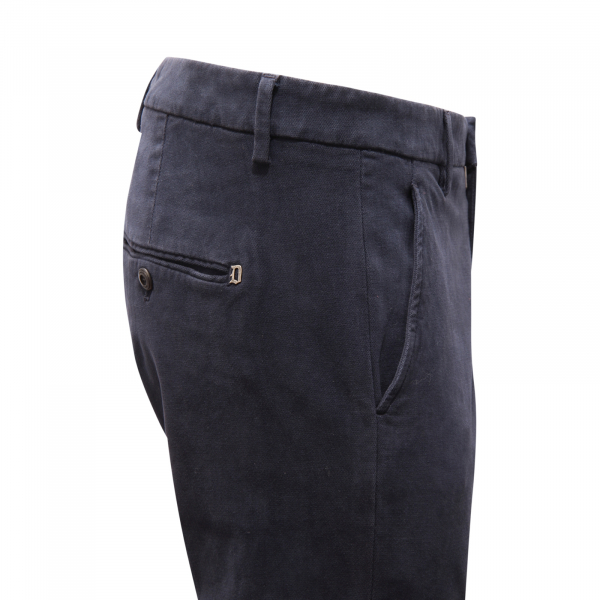 0064AZ PANTALONE UOMO DONDUP GAUBERT MAN TROUSERS BLUE