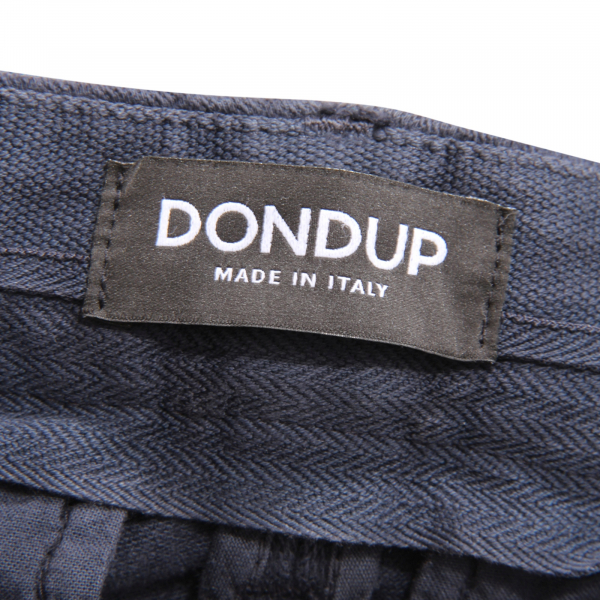 0064AZ PANTALONE UOMO DONDUP GAUBERT MAN TROUSERS BLUE