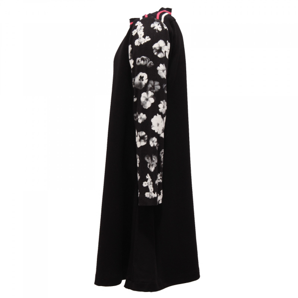 0068Z abito bimba GIRL LANVIN vestito black dress