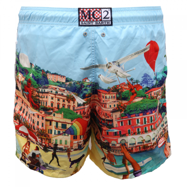 0079AM costume uomo MC2 SAINT BARTH GUSTAVIA PLACED man beachwear