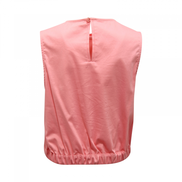 0087AR top bimba ELISABETTA FRANCHI girl kids sleeveless t-shirt