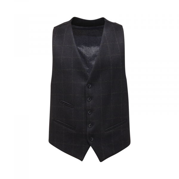 0091AT gilet uomo RAYMONDO man waistcoat blue
