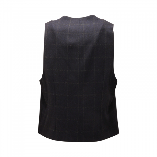 0091AT gilet uomo RAYMONDO man waistcoat blue