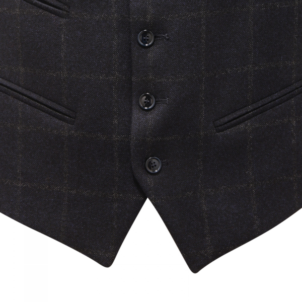0091AT gilet uomo RAYMONDO man waistcoat blue