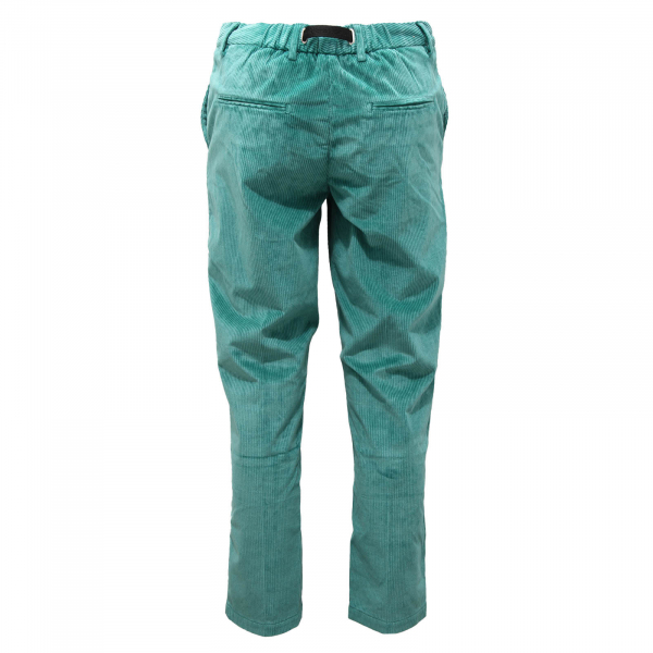 0094AO pantalone donna WHITE SAND AUDREI woman velvet trousers