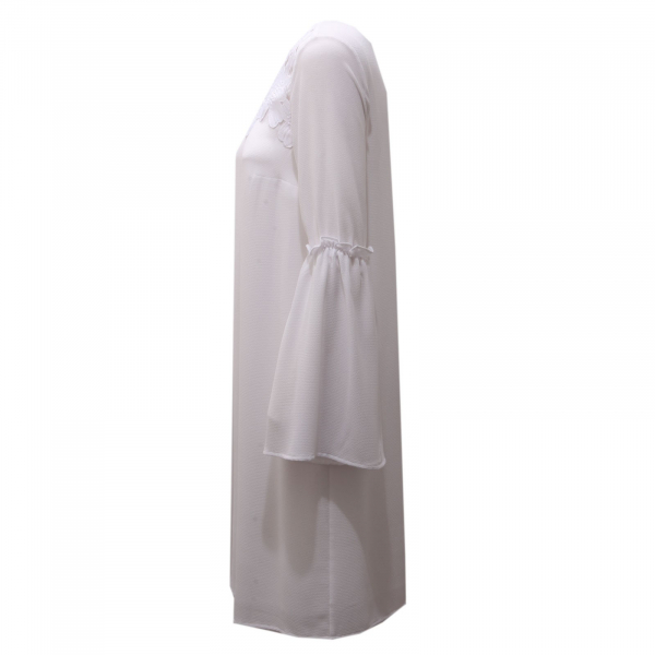 0149AE abito donna MICHAEL MICHAEL KORS white dress women