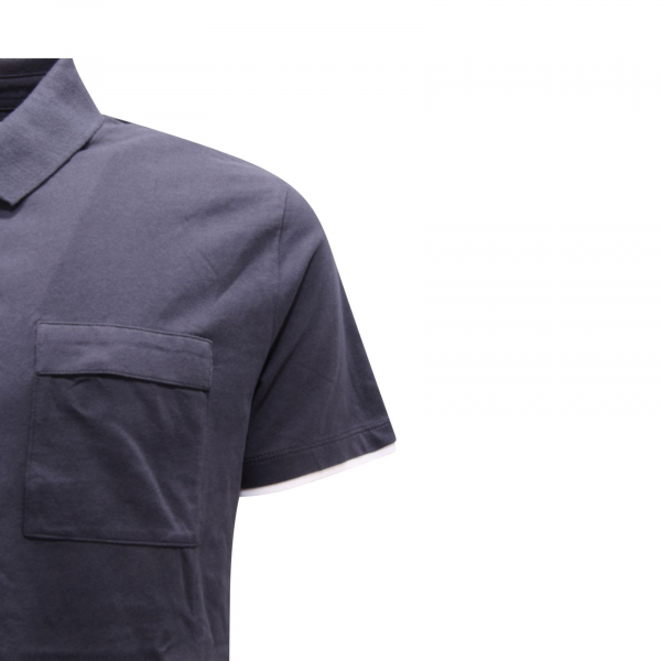 0159AZ POLO UOMO HERMITAGE MAN POLO-SHIRT BLUE