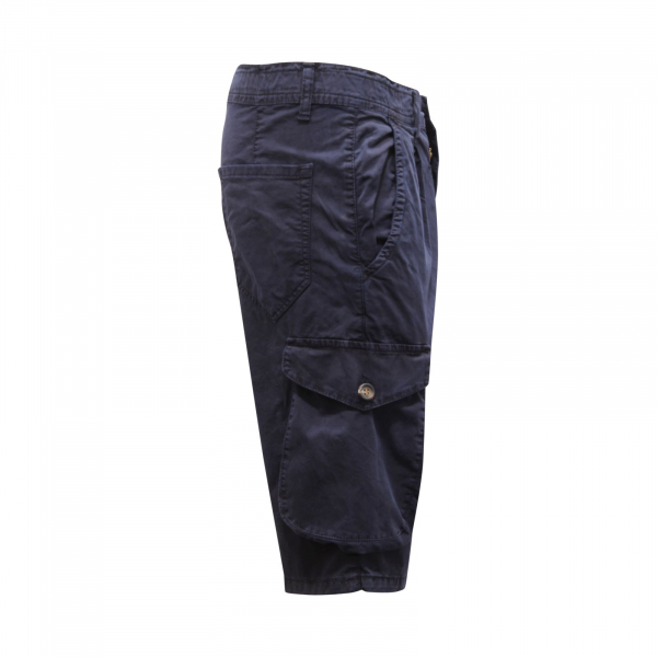 0171AZ BERMUDA UOMO OVER-D MAN CARGO SHORTS BLUE
