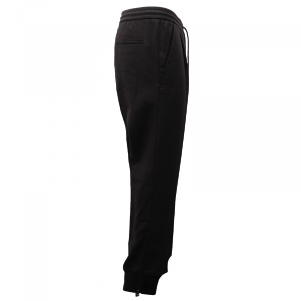 0127AD pantalone sportivo uomo MONCLER wool black trouser men