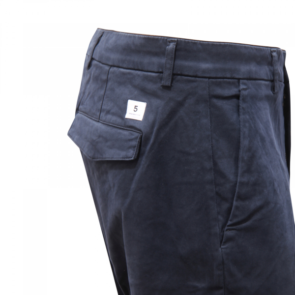 0225AZ PANTALONE UOMO DEPARTMENT 5 PRINCE MAN TROUSERS BLUE