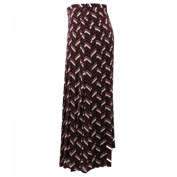 0226AE gonna donna MICHAEL MICHAEL KORS bordeaux/pink skirt women