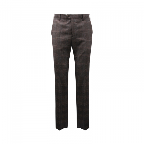 0297AU abito uomo ETRO man wool/silk glen check suit