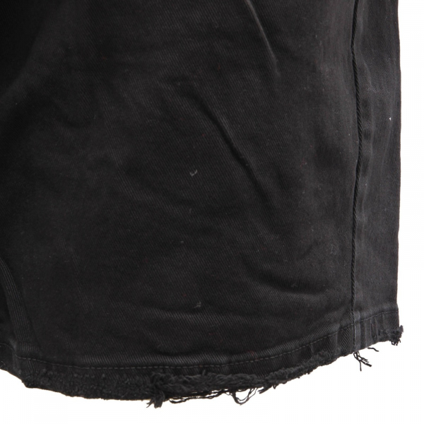 0311AH bermuda uomo NO BRAND black denim shorts man