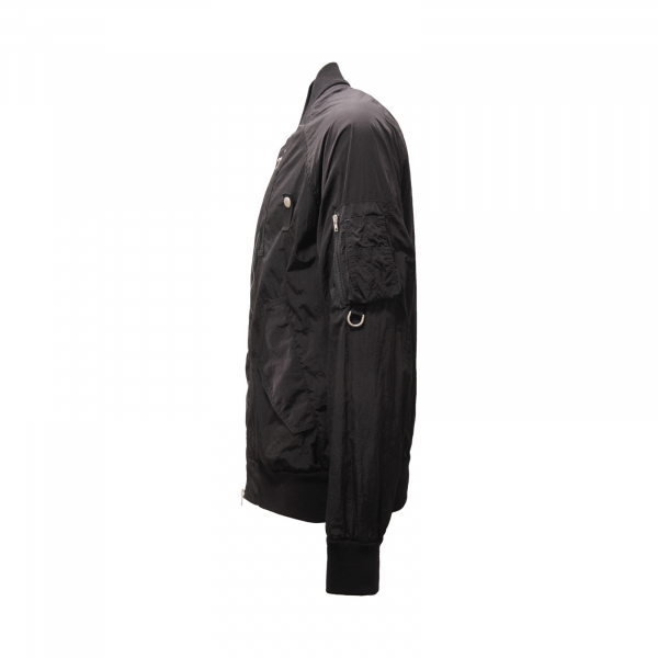 0312AT giubbotto antivento uomo PAOLO PECORA man jacket black