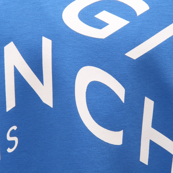 0319AR felpa bimbo GIVENCHI PARIS boy kids sweatshirt blue/white