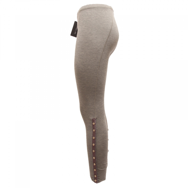 0334Q LEGGINGS PATRIZIA PEPE grigio pantalone donna trouser woman