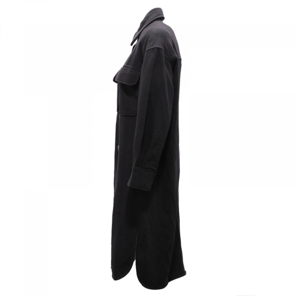 0360AI vestito in felpa donna SUN 68 women dress cotton black