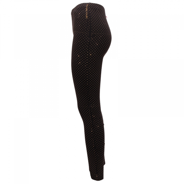0370Q LEGGINGS BLUGIRL FOLIES nero pantalone donna trouser woman