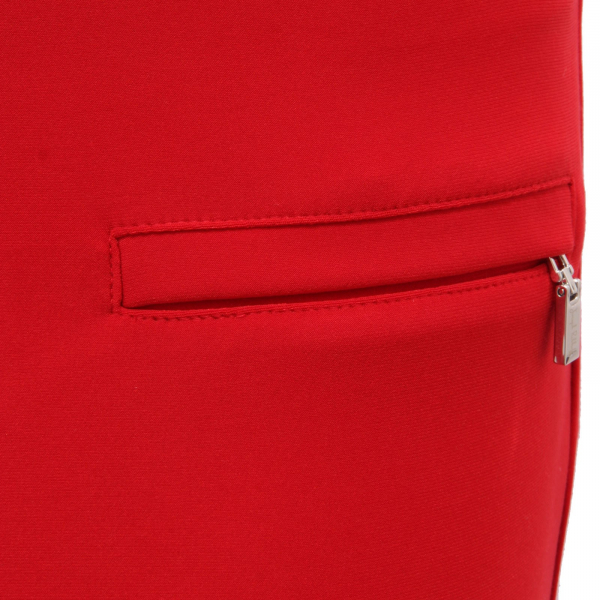 0377AF pantalone donna JOSEPH RIBKOFF red slim fit trouser woman