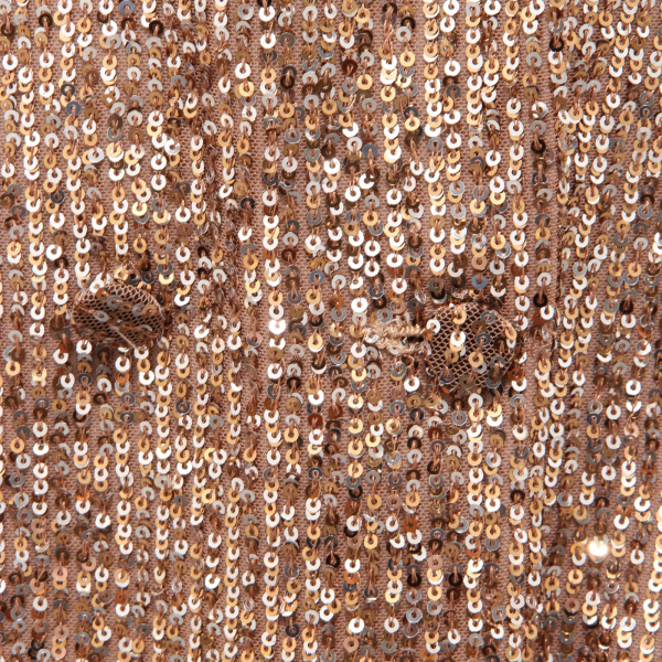 0377AG giacca donna IMPERIAL bronze/silver paillettes jacket woman