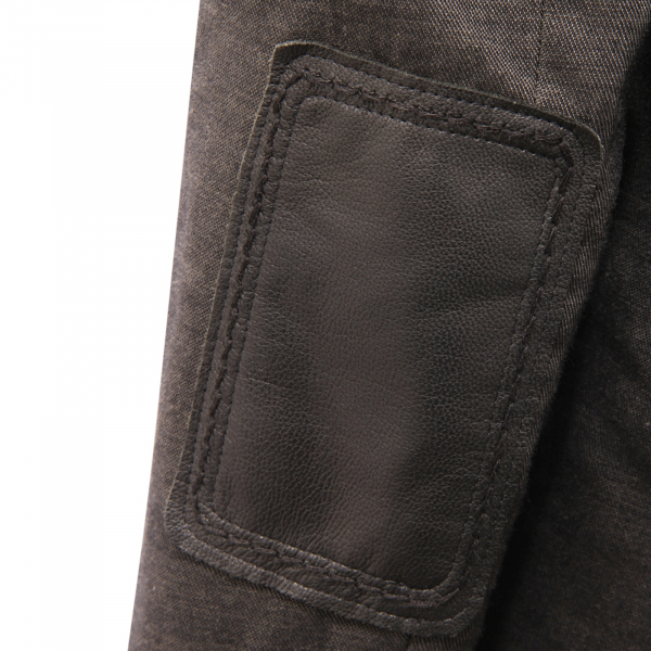 0380AU giacca uomo GAZZARINI man linen/wool jacket grey