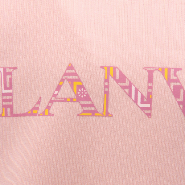 0415AR felpa bimba LANVIN PARIS girl kids sweatshirt pink