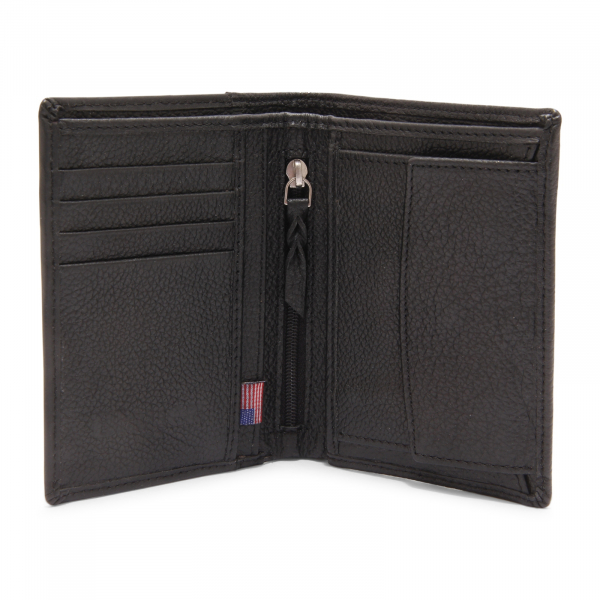0484AZ PORTAFOGLIO UOMO BLAUER STATEN MAN 9.5X12 CM WALLET BLACK
