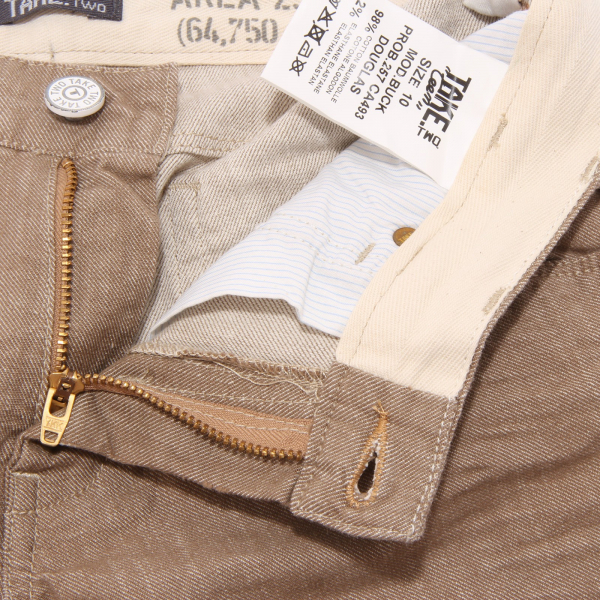 0494T bermuda bimbo jeans TAKE TWO pantaloni beige scuro pant short kid
