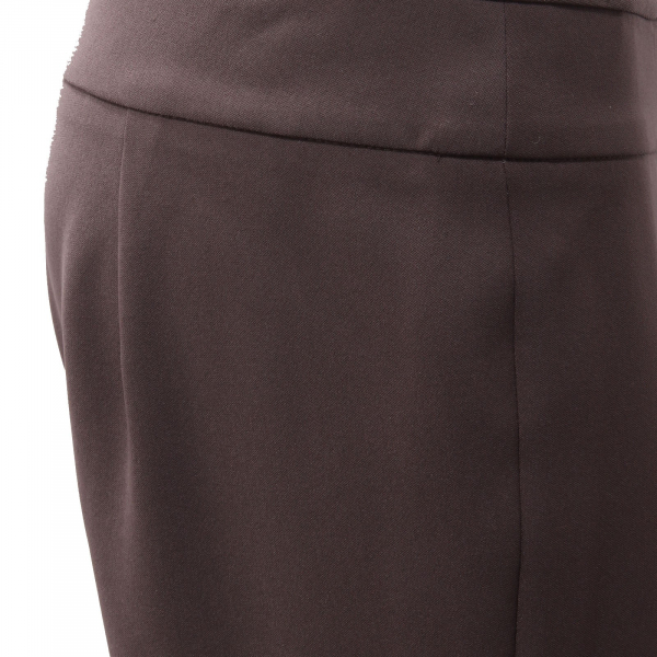 0506AF pantalone donna ARMANI COLLEZIONI brown trouser woman